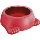 Comedouro Plástico Glamour Furacão Pet Tamanho 3 1000 ml Vermelho - Furacao Pet