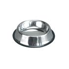 Comedouro Tigela Cachorro Antiderrapante Inox 470ml 20,5cm