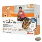 Comfortis Antipulgas Cães 4,5 a 9kg e gatos 2,8 a 5,4kg 1 cp - Elanco