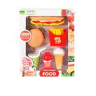 Comida de Brincar Kit de Fast Food e Sorvete 8806-9 - COML Belatorre