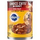 Comida para cães Pedigree Choice cortada em molho com carne bovina 650 mL x 12