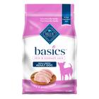 Comida seca para cães Blue Buffalo Basics, raça pequena, para adultos, 5 kg