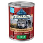 Comida úmida para cães Blue Buffalo Wilderness para adultos com alto teor de proteína 375 ml