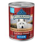 Comida úmida para cães Blue Buffalo Wilderness Senior 12x354ml