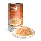 Comida úmida para gatos Catit Divine Shreds em gelatina de frango e salmão