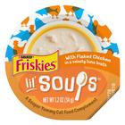 Comida úmida para gatos Lickable Cat Treats Friskies Lil' Soups Chicken