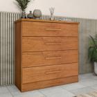 Cômoda 4 Gavetas em Mdf/mdp Lua Espresso Móveis