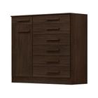 Cômoda 7 Gavetas Aurora 7090 Ébano Touch Demóbile