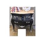 Cômoda Black Apliques Prata Marmore Travertino Formosa