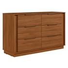 Cômoda Giardino Quarto com 6 Gavetas