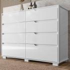 Cômoda para Quarto 8 Gavetas 147cm Georgia