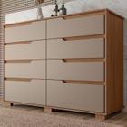 Cômoda para Quarto 8 Gavetas 147cm Georgia