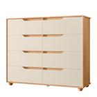 Cômoda Quarto Doble com 8 Gavetas e Pés