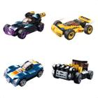 COMP Kit Brinquedo Carrinhos Corrida Maluca Thunder Fast + Gold Power + Turbo Fast + Sem Limites Xalingo - 27187