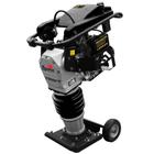 Compactador de solo tipo sapo a gasolina 330 x 290 mm 4 hp 4T com rodas TTR80ZM-XP - Toyama