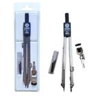 Compasso Técnico Trident com Haste Prolongadora 15,5x1,7x1,2cm - 9000