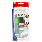 Complete Salon Acrylic Kit First Kiss - Kit para Aplicação de Unhas Acrílicas