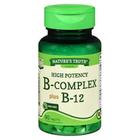 Complexo B de alta potência Nature's Truth mais comprimidos B-12 90 comprimidos da Nature's Truth (pacote com 2)