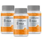 Complexo B Max 60 Cápsulas Lauton Nutrition - 3 Unidades