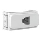 compose módulo tomada rj11 4f branco - weg