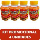 Composto Antigripal Farmel Mel, Própolis, Abacaxi, Acerola e Frutas Cítricas 350g Kit Promocional 4 Unidades