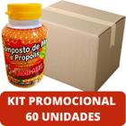 Composto Antigripal Farmel Mel, Própolis, Abacaxi, Acerola e Frutas Cítricas 350g Kit Promocional 60 Unidades