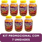 Composto Antigripal Farmel Mel, Própolis e Alho 350g - Kit Promocional 7 Unidades