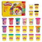 Compound Modeling Compound Play-Doh, pacote com 22, a melhor variedade de cores