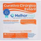 Compressa Cirúrgica Melhormed Costurada Estéril 10X50cm - unidade - Melhor Med