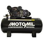 Compressor 140lbs 7,5HP Trifásico 220/380V 350L CMV-30/350 Motomil