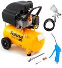 Compressor Ar Motocompressor Cp8525 24 Lts 2 Hp Tekna + Kit