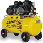 Compressor de ar 10 pés 100L 2 hp 115 libras - Mega Air - Ferrari