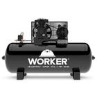 Compressor De Ar 15Pcm 175L 140Psi 3Hp 127/220V Mono Worker