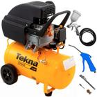 Compressor de Ar 2,0 HP 24 Litros 8,5 PÉS com Kit CP8525-2CK3B TEKNA