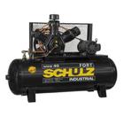 Compressor de ar 40 pes 425 litros trifásico msw 40 schulz