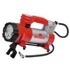 Compressor De Ar Automotivo 15A 12V 3 Em 1 Lanterna Led Worker