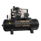 Compressor de Ar CSL 25BR/250L 5HP 2 polos Trifásico 220/380v SCHULZ