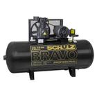 Compressor de Ar CSL15BR/200L 3HP/CV 2 polos Monofásico 127/220v BRAVO SCHULZ