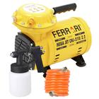 Compressor de Ar Direto Ferrari Mega Jet Air 1/2HP 3,2 PCM Bivolt com Kit de Pintura