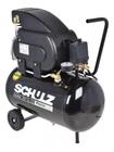 Compressor de Ar Elétrico Portátil Schulz Pratic Air CSI 8.5/25 Monofásica 22.9L 2hp 127V 60Hz Preto