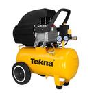 Compressor de Ar Elétrico Portátil Tekna CP8525C monofásica 24L 2hp 127V 60Hz Amarelo