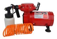 Compressor De Ar Mini Elétrico Motomil Jetmil-s Monofásica Vermelho 127v/220v 60hz