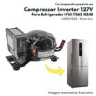 Compressor Inverter 127V 60Hz Embraco Para Refrigerador IF55 IT56S IM8S IB54B IF43S Electrolux Original A20164503 FMSY9C