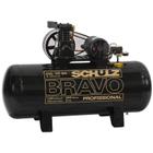 Compressor Schulz Csl10br 200lts 140psi 2cv 220v Trifásico