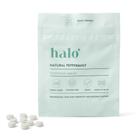 Comprimidos de pasta de dente mastigável Halo 100 Hydroxyapatite Peppermint