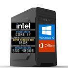 Computador 3green Desktop Intel Core i7 16GB SSD 480GB Windows 10 e Office 3D-033