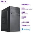 Computador B300 Core I3-9100f 3.6ghz Memória 4gb Ddr4 Ssd 256gb G 210 1gb Fonte 200w Windows 11 Pro - SKUL