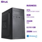 Computador B300 Core I3-9100f 3.6ghz Memória 8gb Ddr4 Ssd 256gb G 210 1gb  Fonte 200w Windows 11 Pro