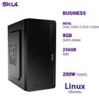 Computador B300 Dual Core I3 3220 3.30ghz Memória 8gb Ddr3 Ssd 256gb Fonte 200w Linux Ubuntu