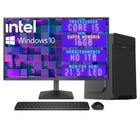 Computador Completo 3green Desktop Intel Core i5 16GB Monitor 21.5" Full HD HDMI HD 1TB Windows 10 3D-119